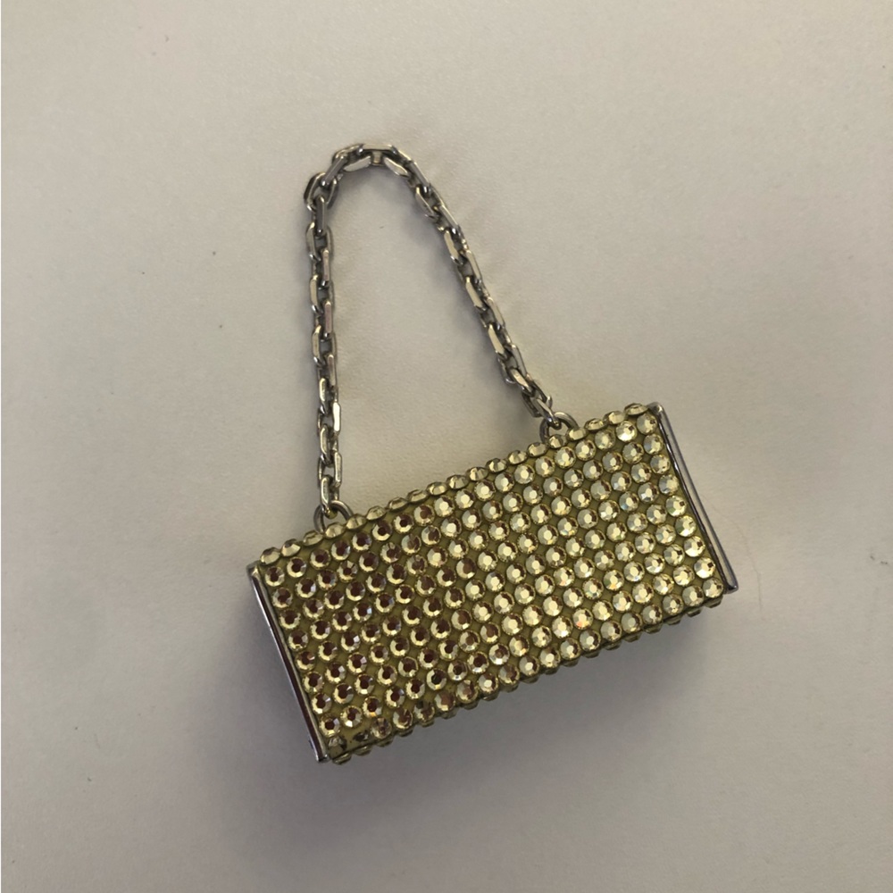 Rare Judith Leiber minaudiere lip balm